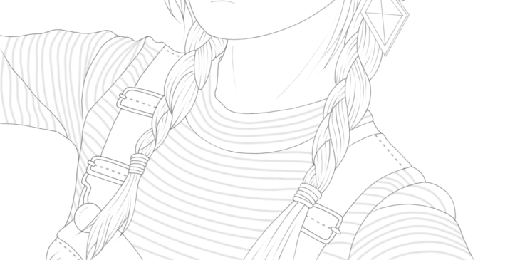 realistic person coloring page realistic person coloring page