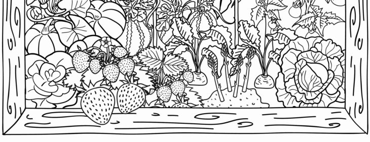 printable garden coloring pages for adults printable garden coloring pages for adults