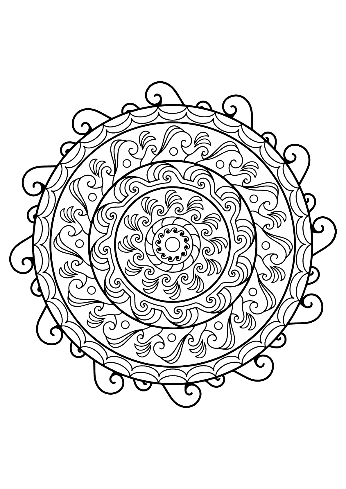 livre coloriage mandala adulte