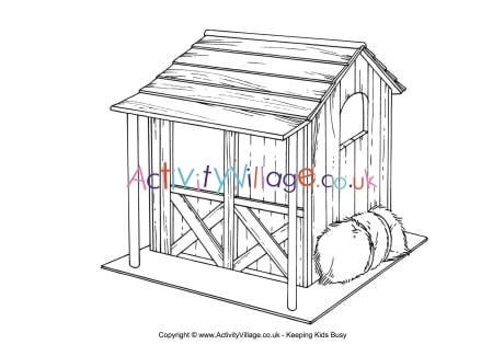 stable coloring page