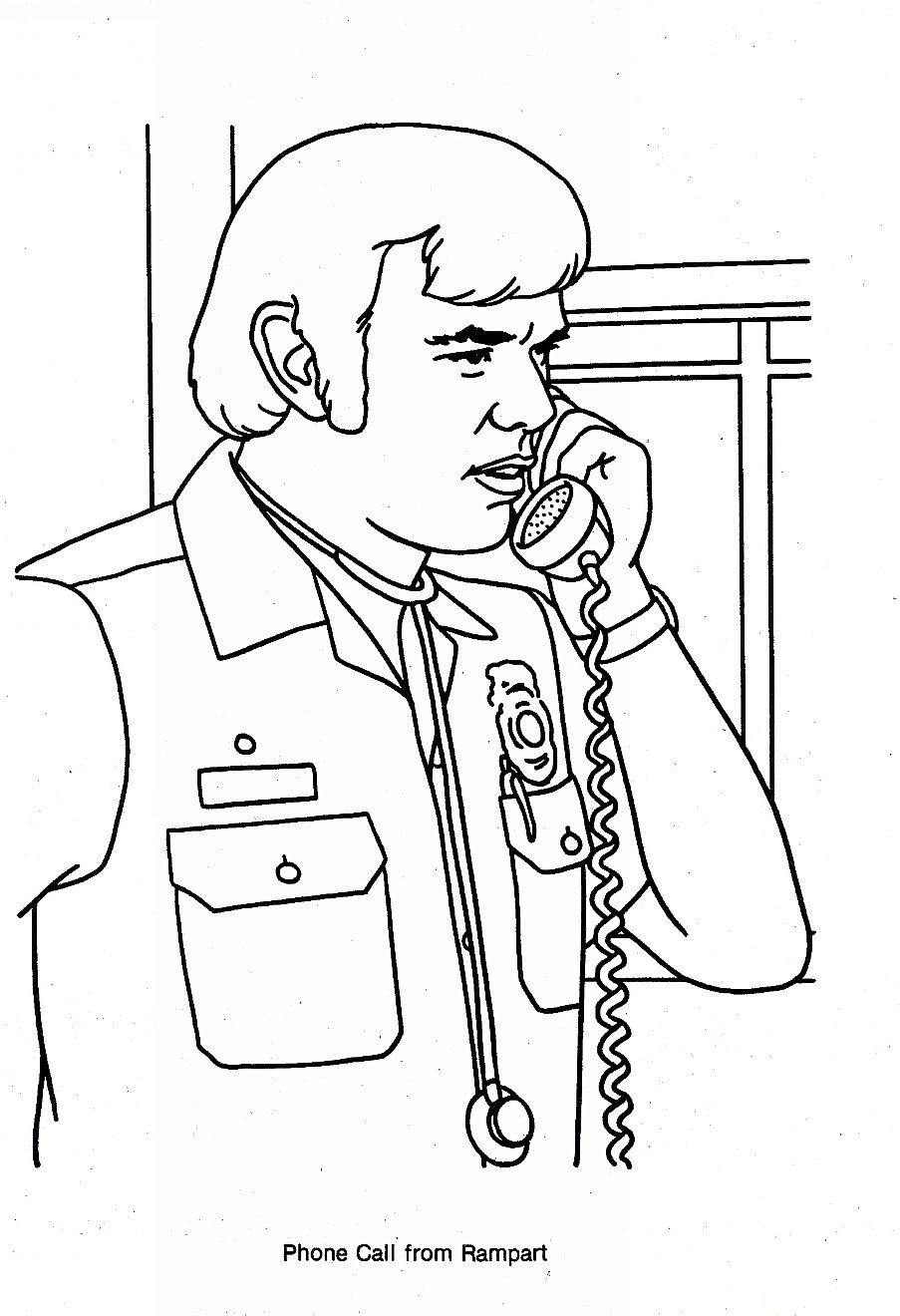 tv coloring pages