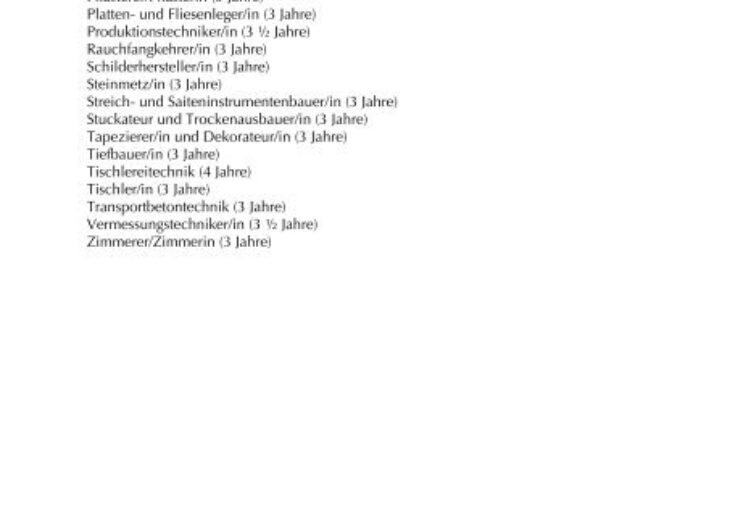 berufe im uberblick berufe im uberblick