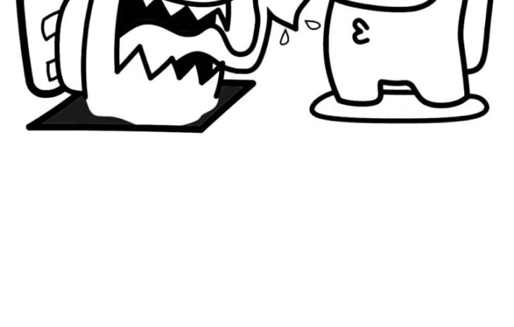 impostor coloring pages impostor coloring pages