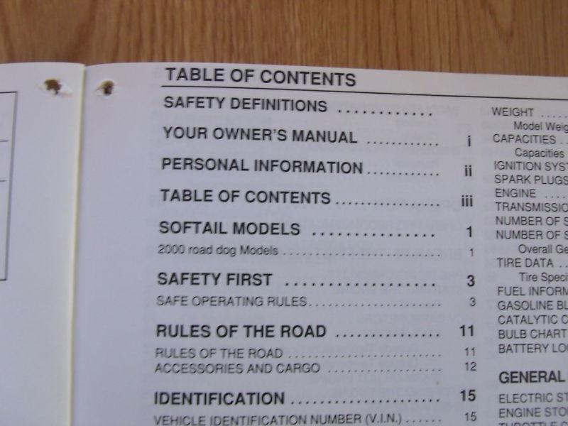 get harley davidson owners manual pdf pictures