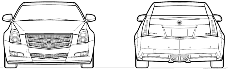 cadillac coloring pages cadillac coloring pages