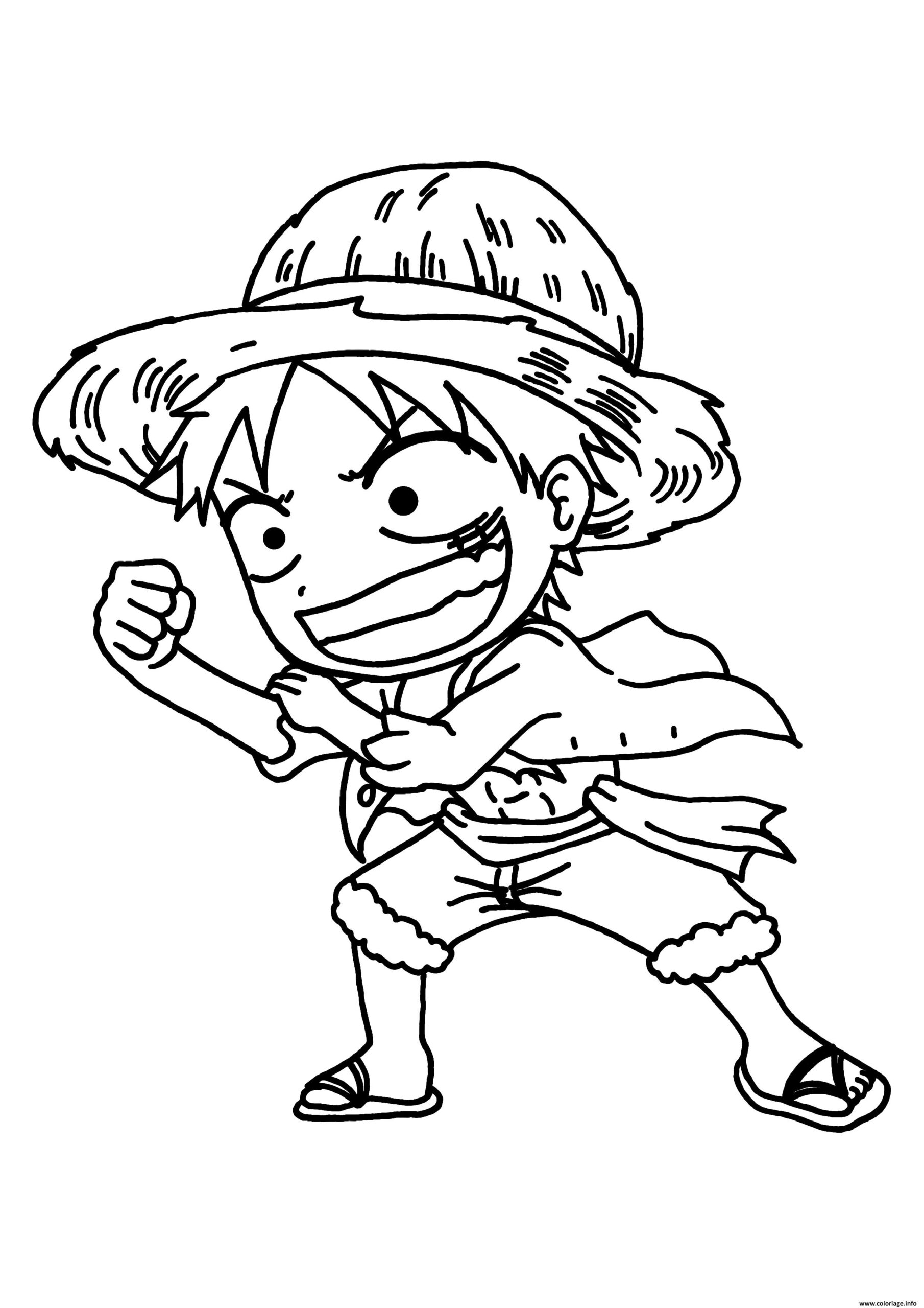 coloriage one piece en ligne