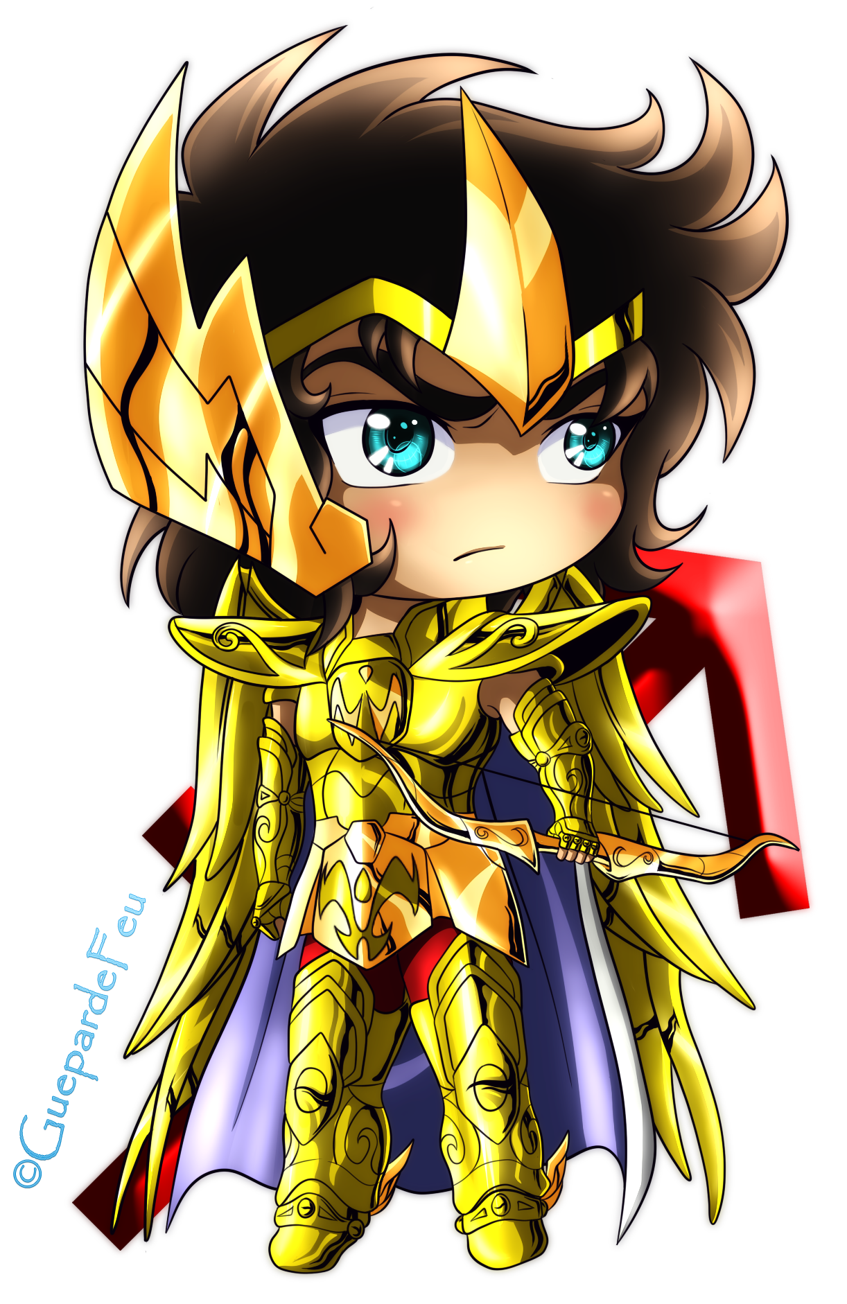 download coloriage saint seiya png