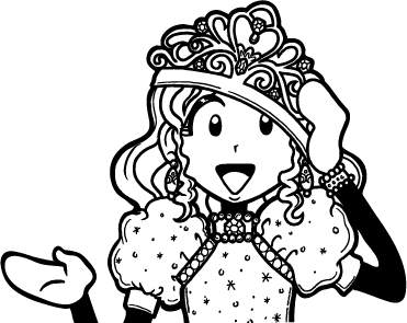 dork diaries coloring page