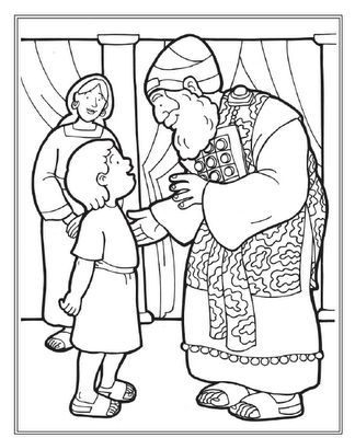 hannah and samuel coloring pages