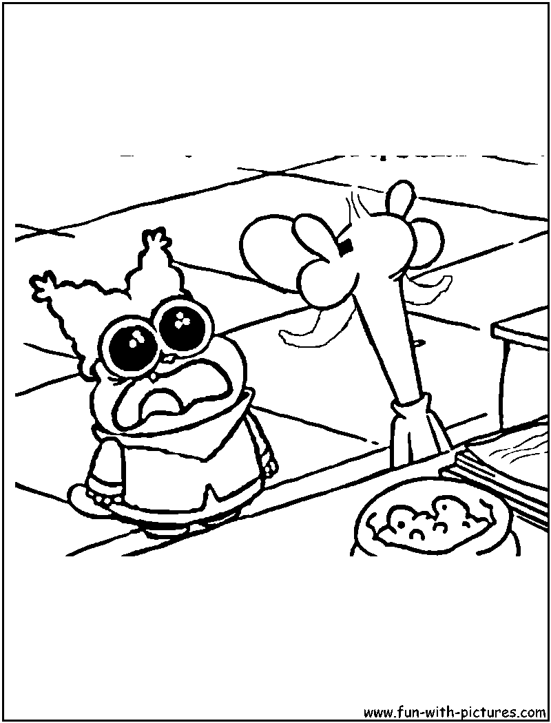 chowder coloring pages