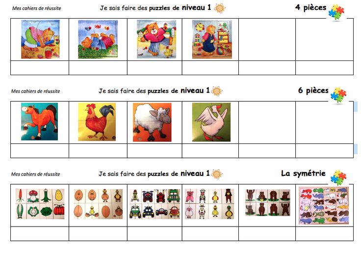 10 fiche suivi puzzles piky pictures