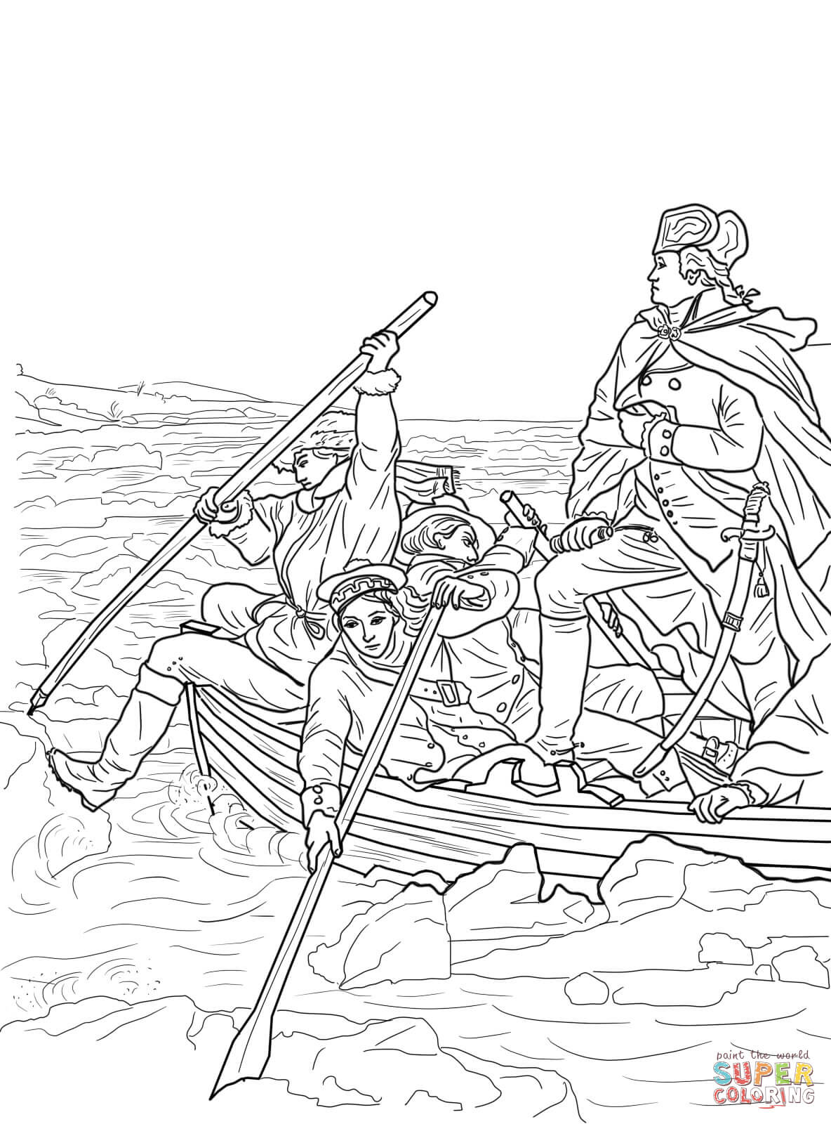 boston tea party coloring pages