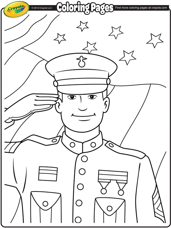 veterans day printable coloring pages