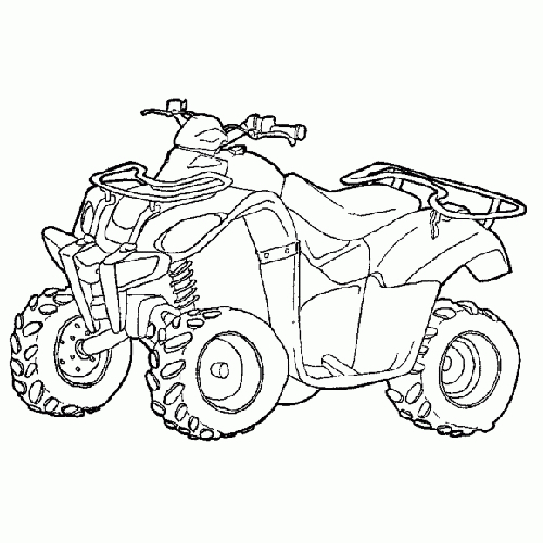39 dessin a imprimer quad pictures