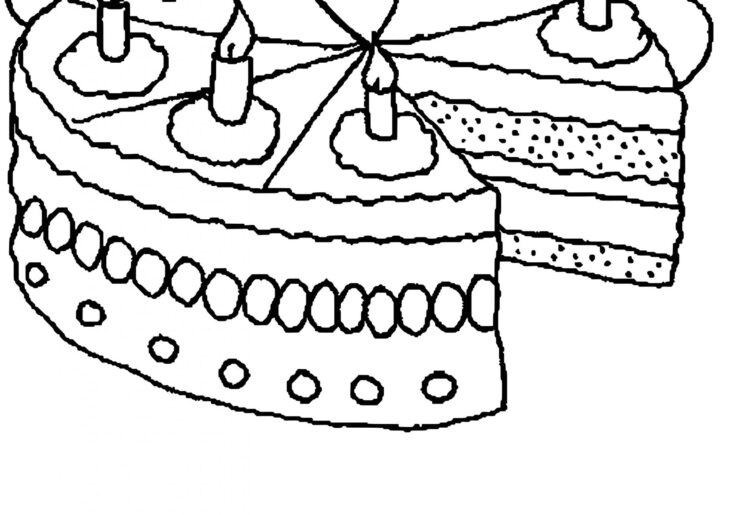 coloriage anniversaire maman