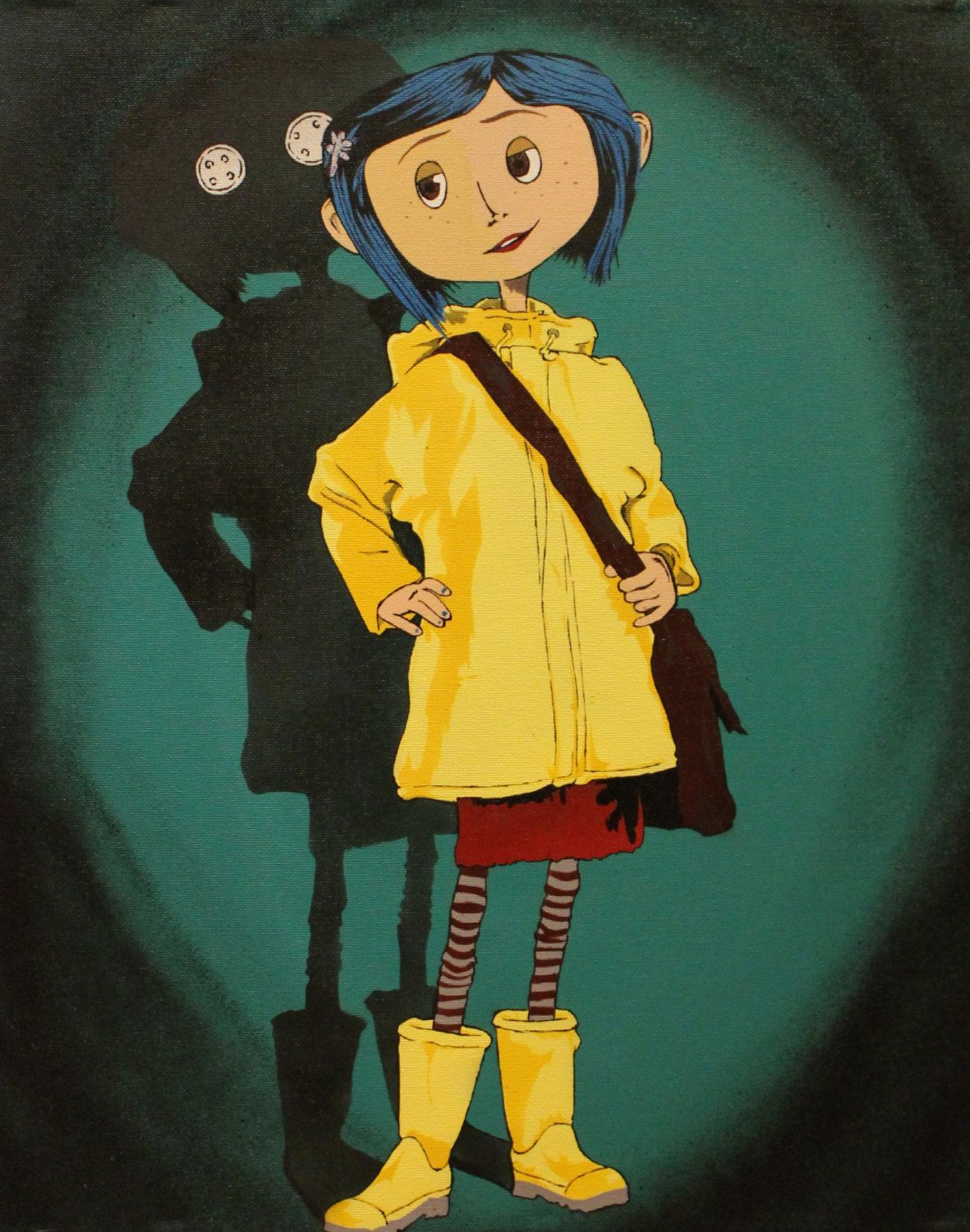 coraline color page