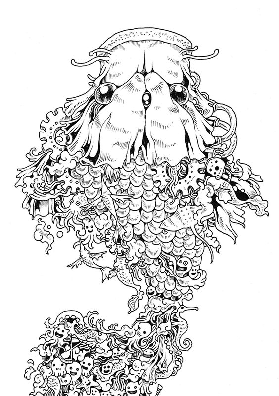 printable animorphia coloring pages