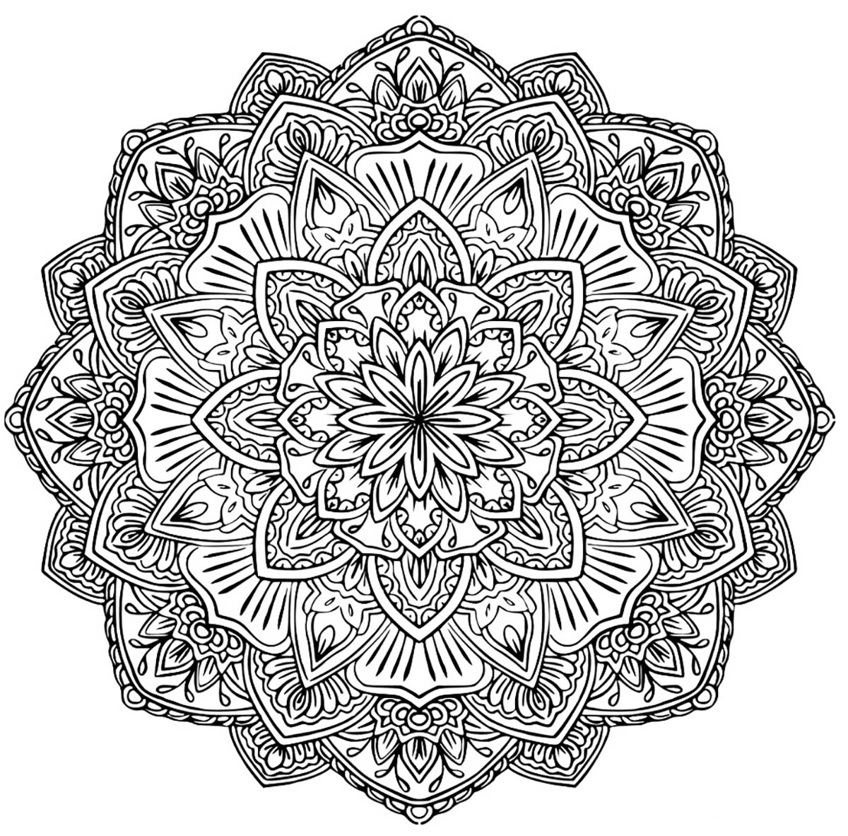 mandala pour adulte