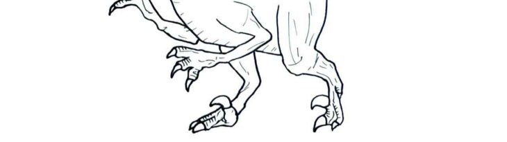 blue raptor coloring page blue raptor coloring page