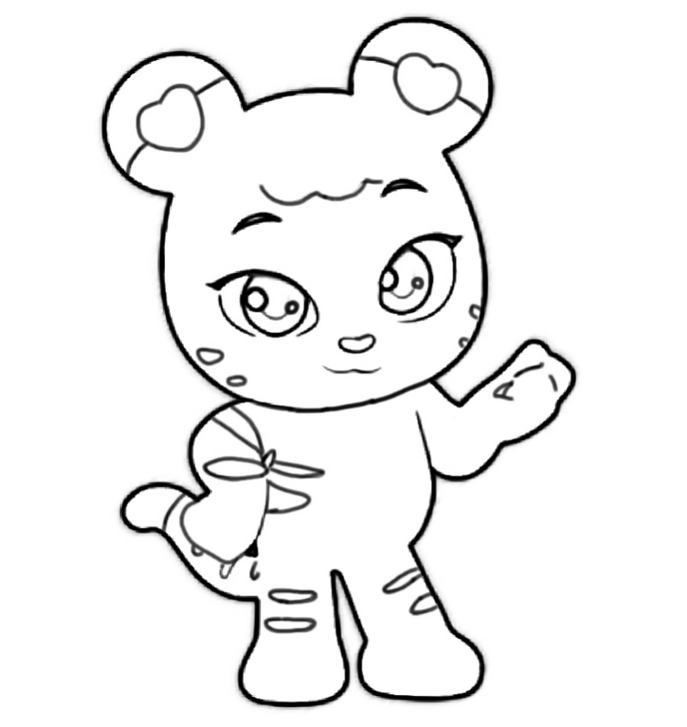 pinkfong coloring page