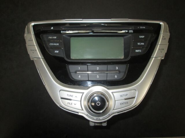 11 12 Hyundai Cd Xm Mp3 Radio #96170 3X161Blh *See Item Description* | Ebay