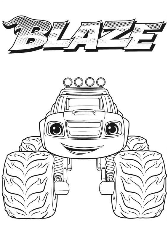 Blaze and the Monster Machines Coloring Pages - Best Coloring Pages For