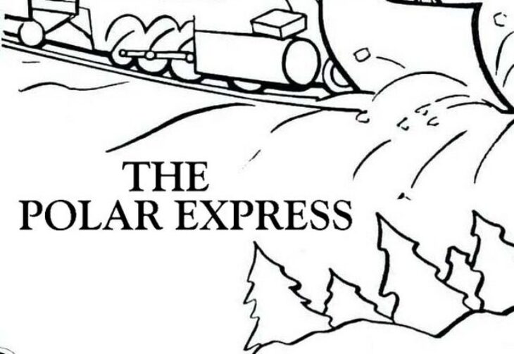 free printable polar express coloring pages