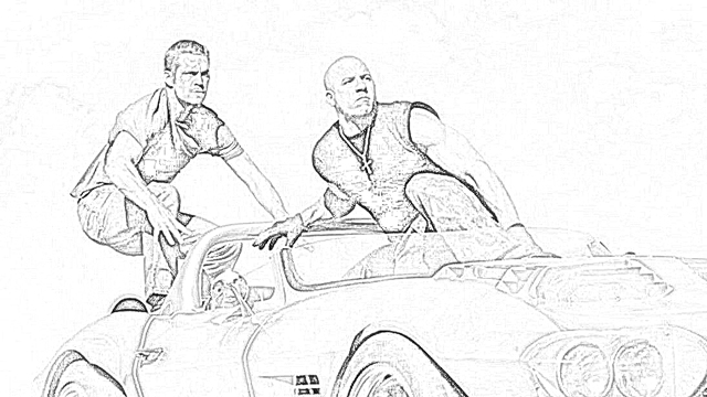 Fast And Furious Pages Printable Coloring Pages