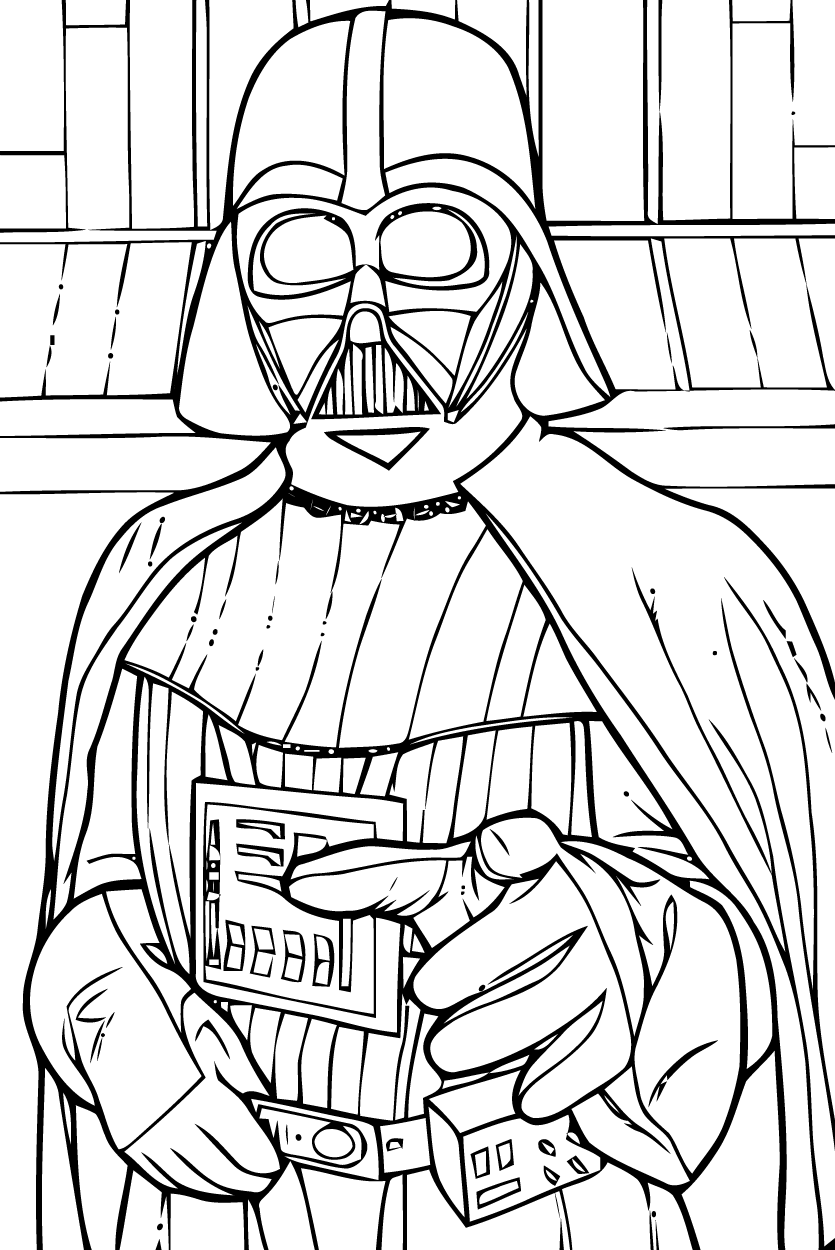 imprimer Coloriage À Imprimer Gratuit Star Wars Fond d'écran – Voyager