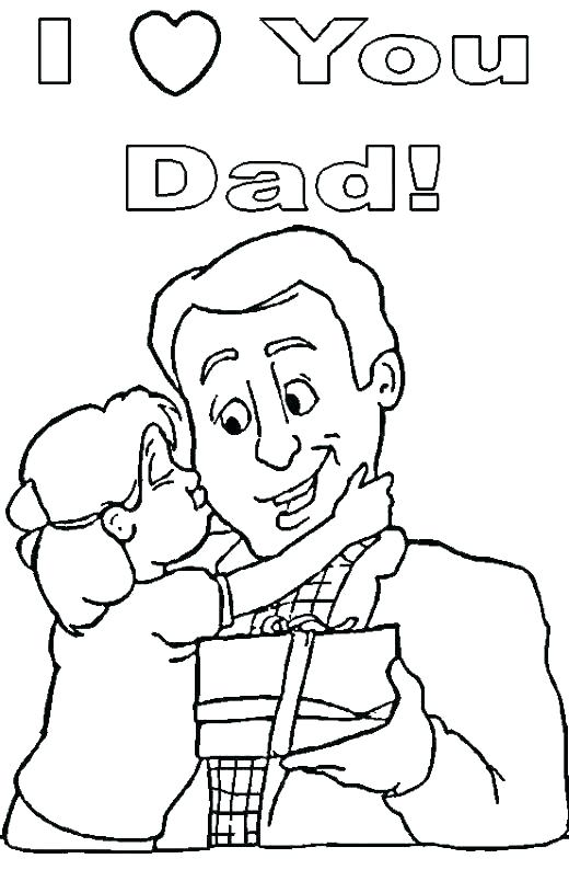 daddy and me coloring pages