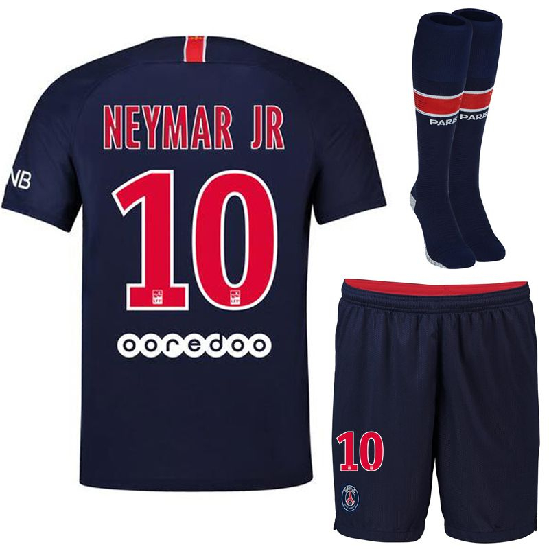 Großhandel 2018 2019 Psg Neymar Jr Trikot Paris Startseite Trikotset