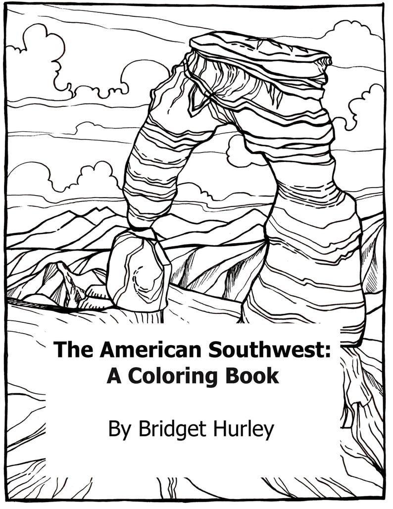 southwest coloring pages