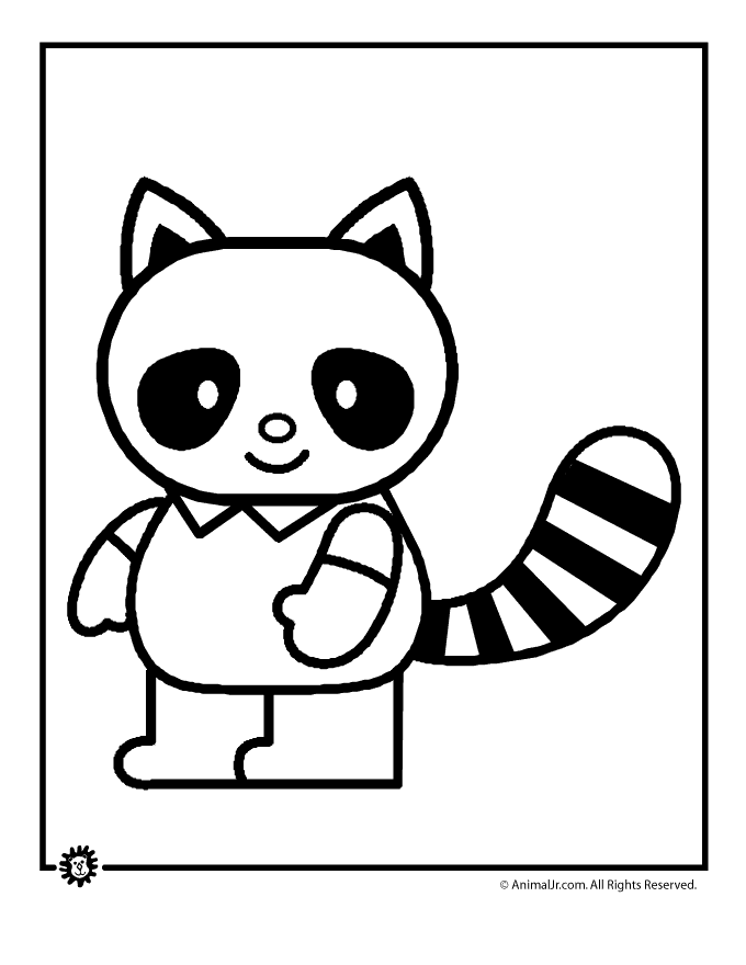 cute black and white coloring pages