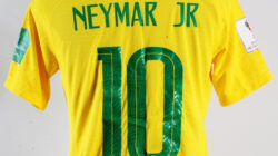 Neymar Jr. Game Issued Jersey Brazil National Team Coa 100% Authentic