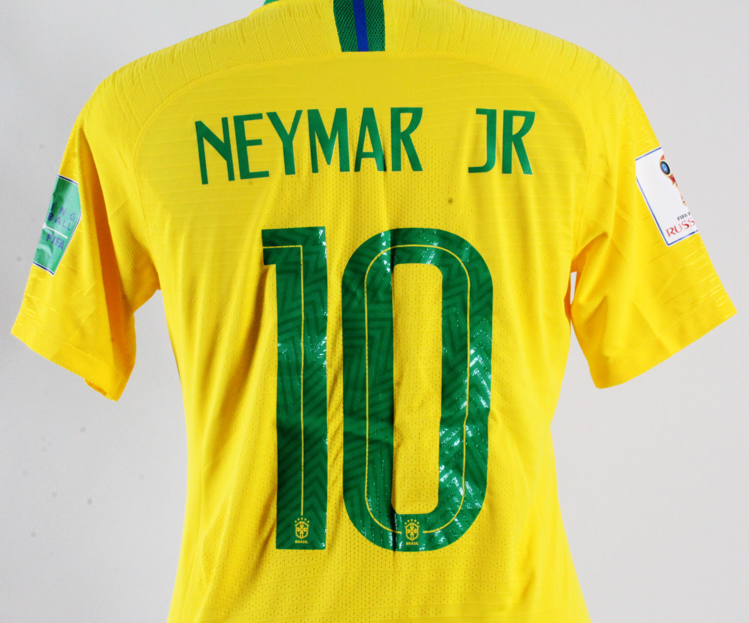 Neymar Jr. Game Issued Jersey Brazil National Team Coa 100% Authentic