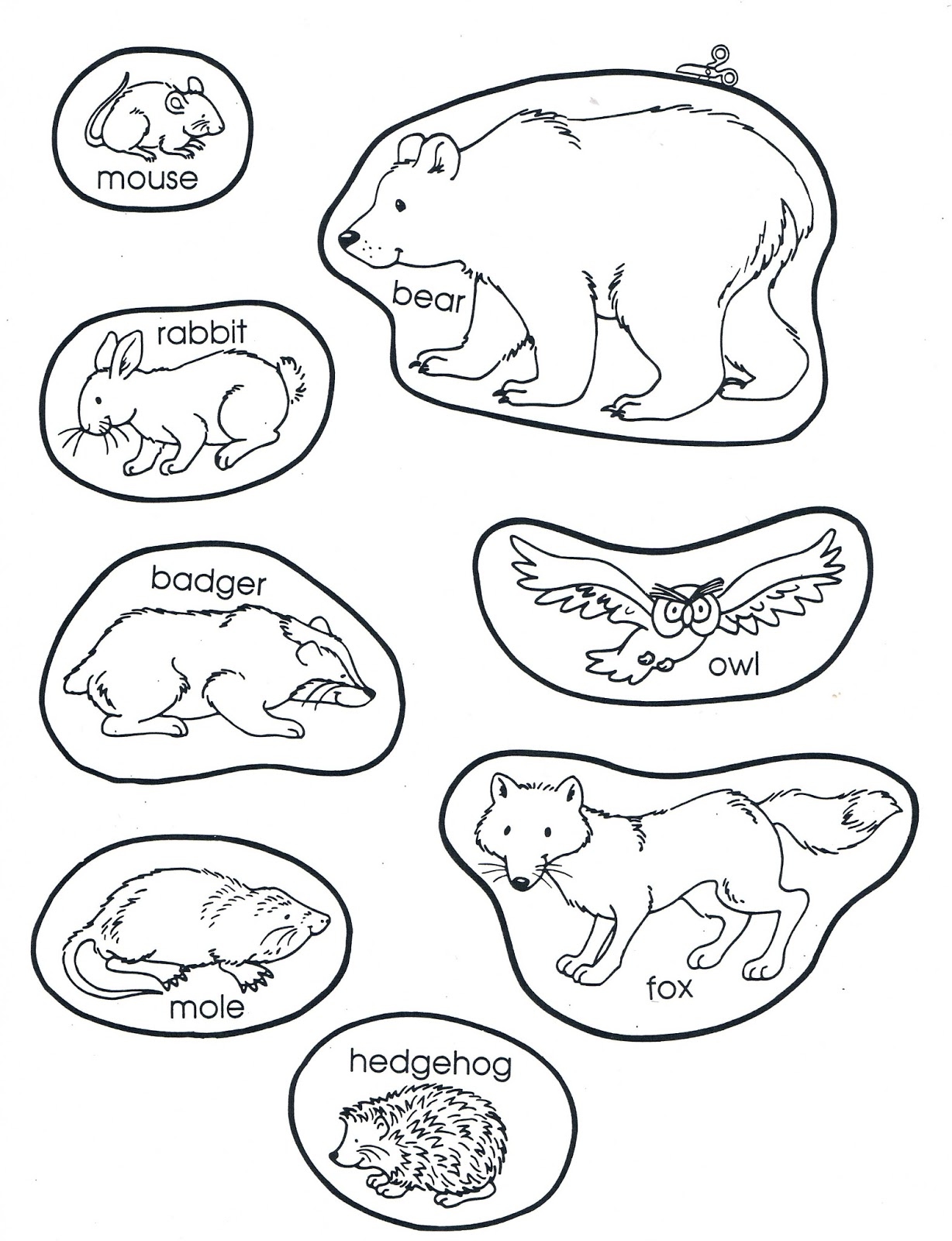 Printable Mitten Coloring Page at GetDrawings | Free download