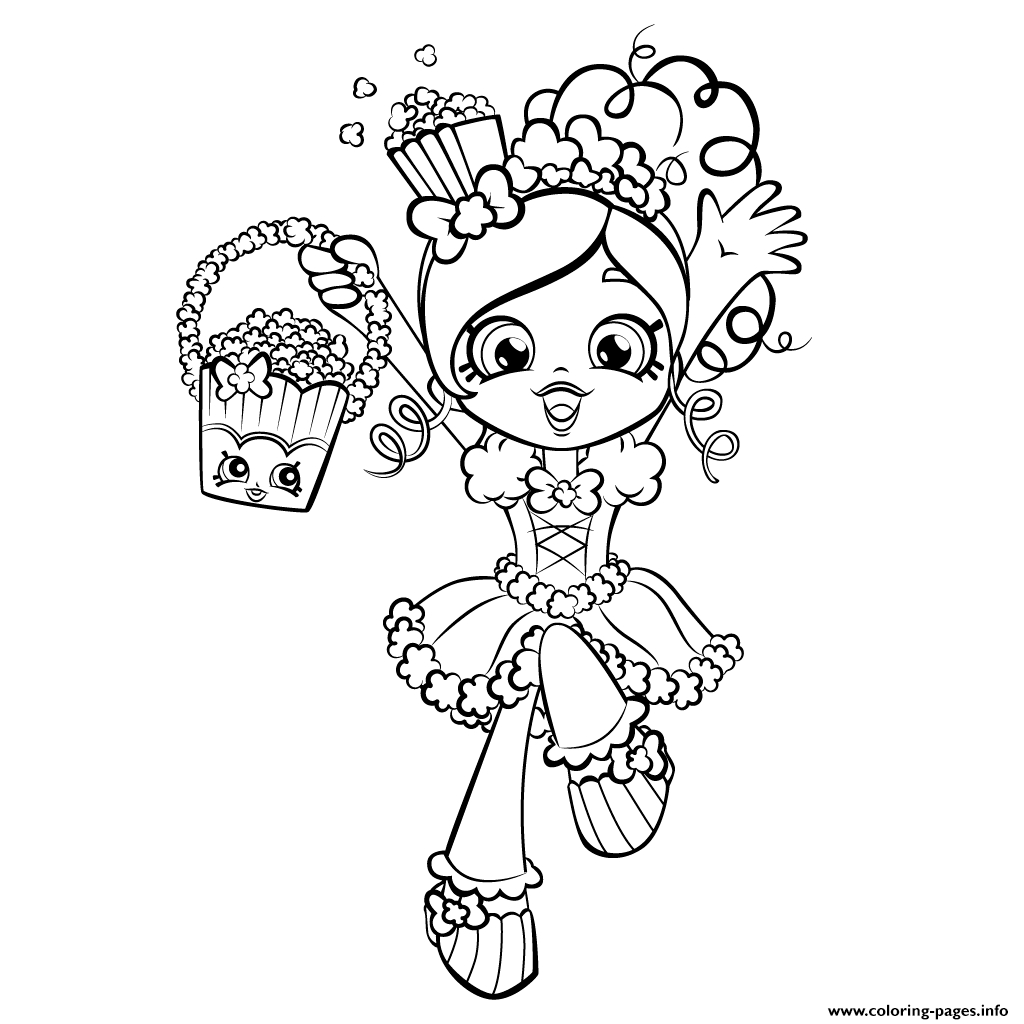 shoppie coloring pages