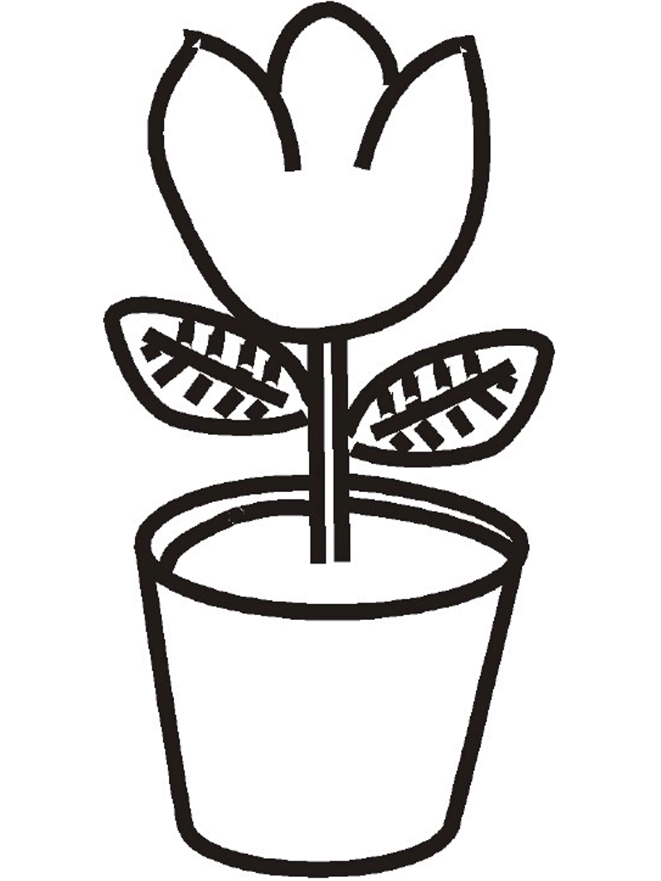 coloring pages plants