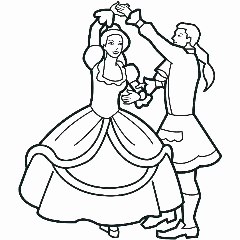 dance coloring pages