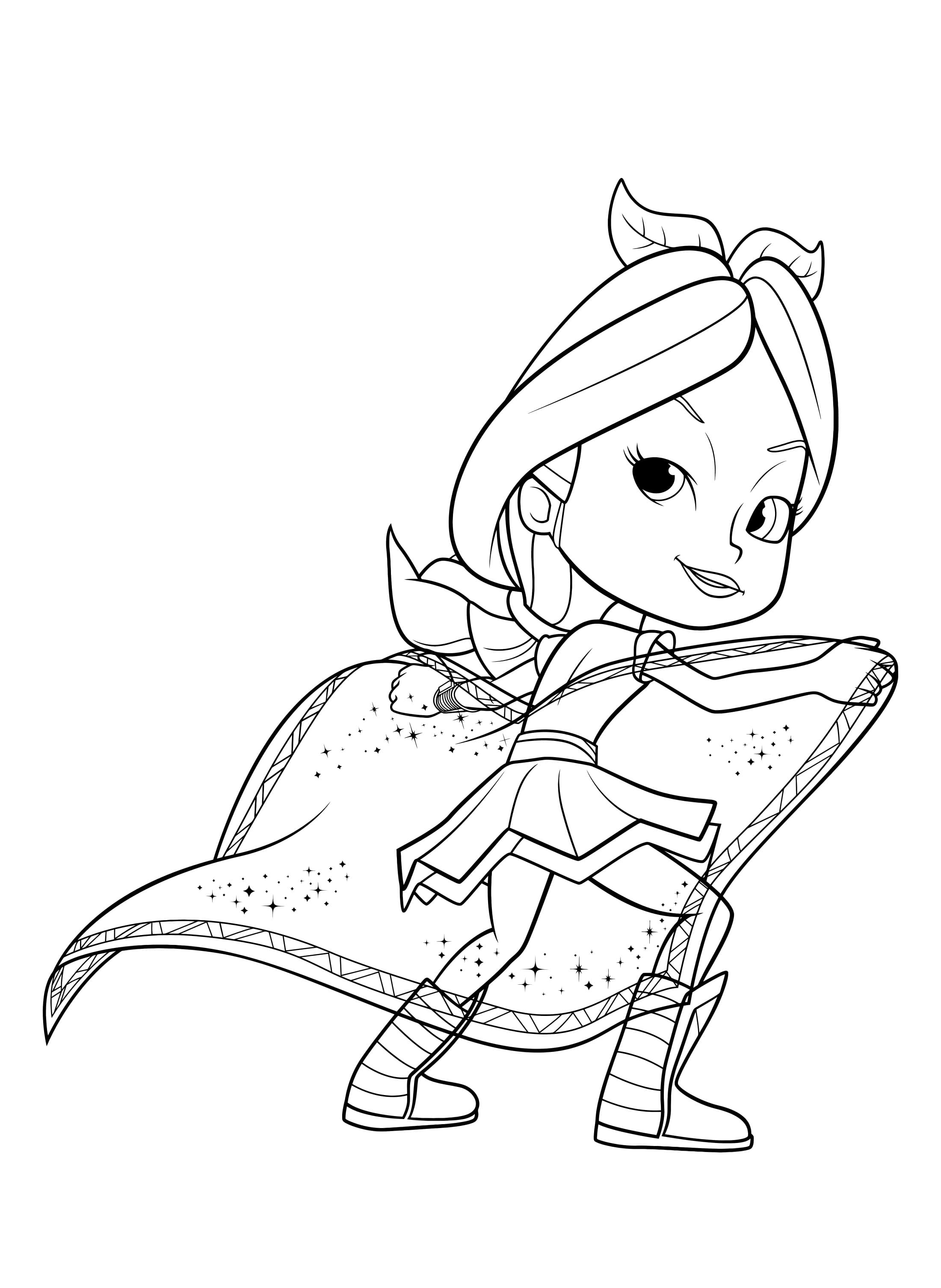 Rainbow Rangers Coloring Pages. Free Printable Little Sorceresses