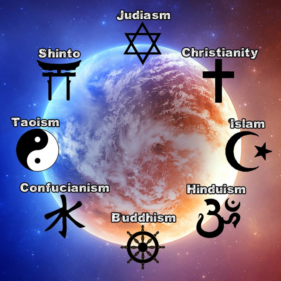 verschiedene religionen