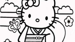 Ausmalbilder Hello Kitty 91 | Ausmalbilder Hello Kitty