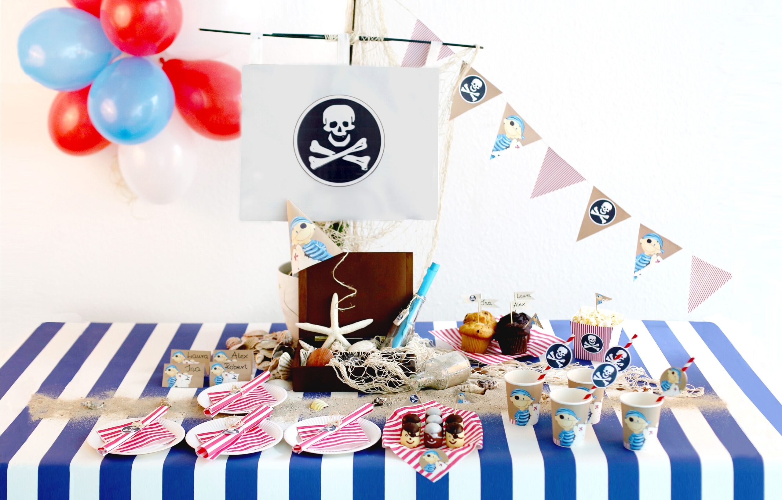 piratenfest kindergeburtstag