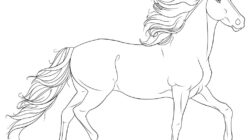 Coloring Pages Of Realistic Horses At Getdrawings | Free Download