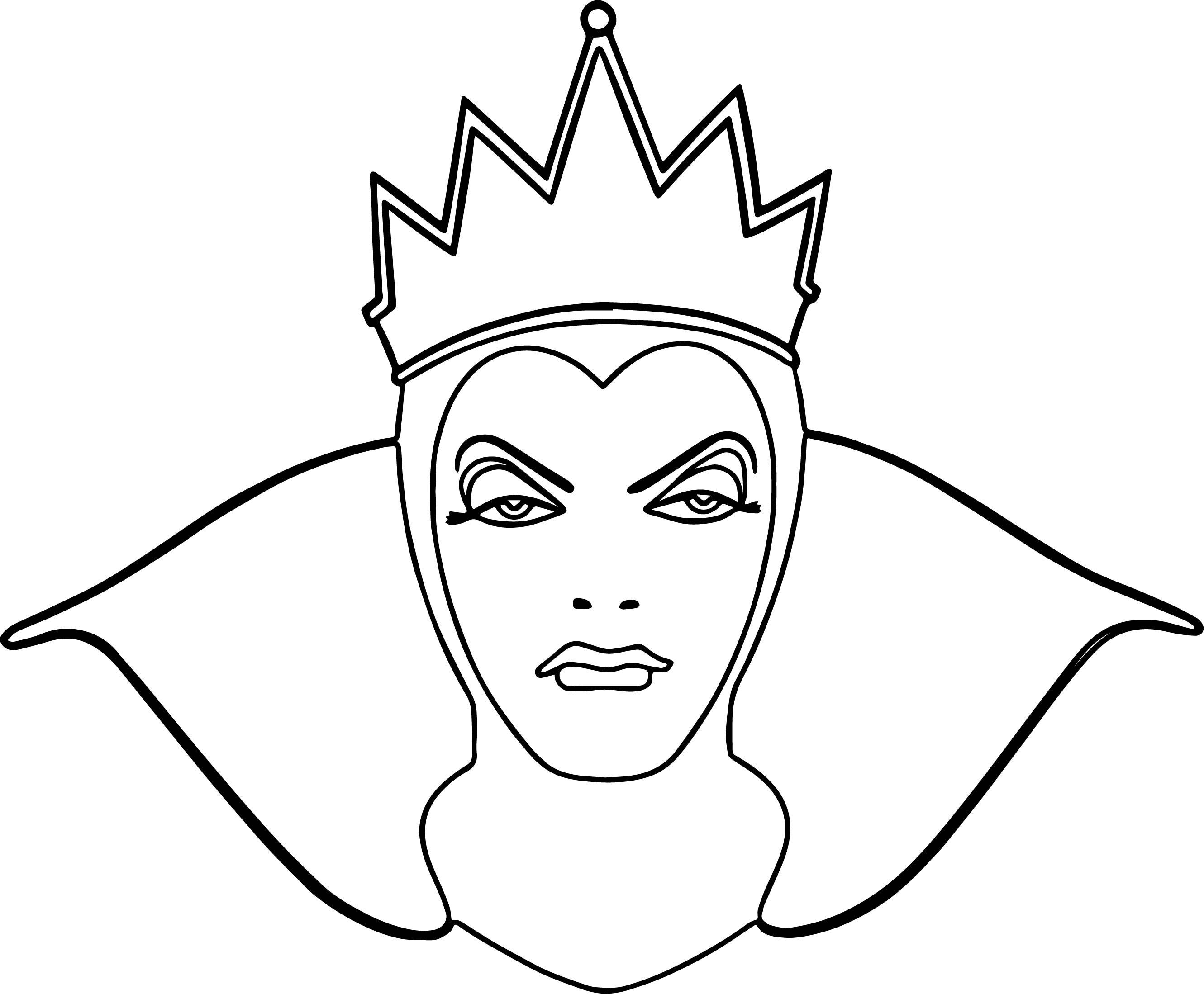 Evil Queen Coloring Pages at GetColorings.com | Free printable