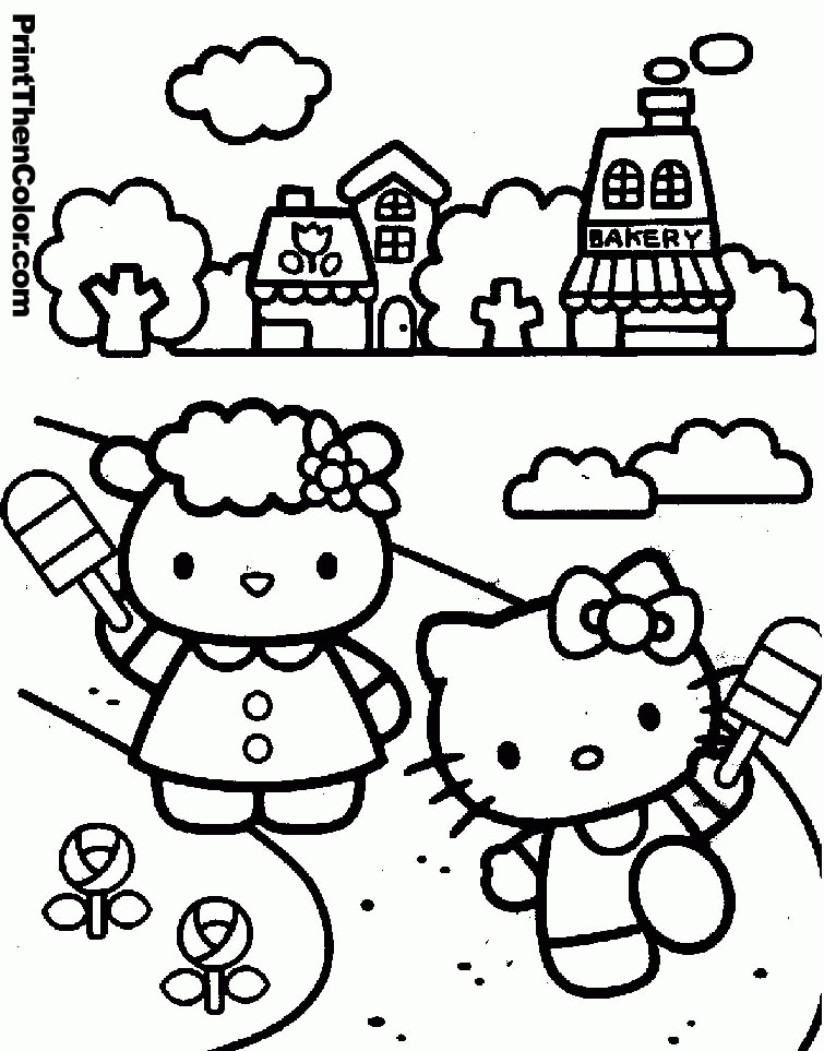 Hello Kitty Ausmalbilder / Ausmalbilder Hello Kitty 84 | Ausmalbilder