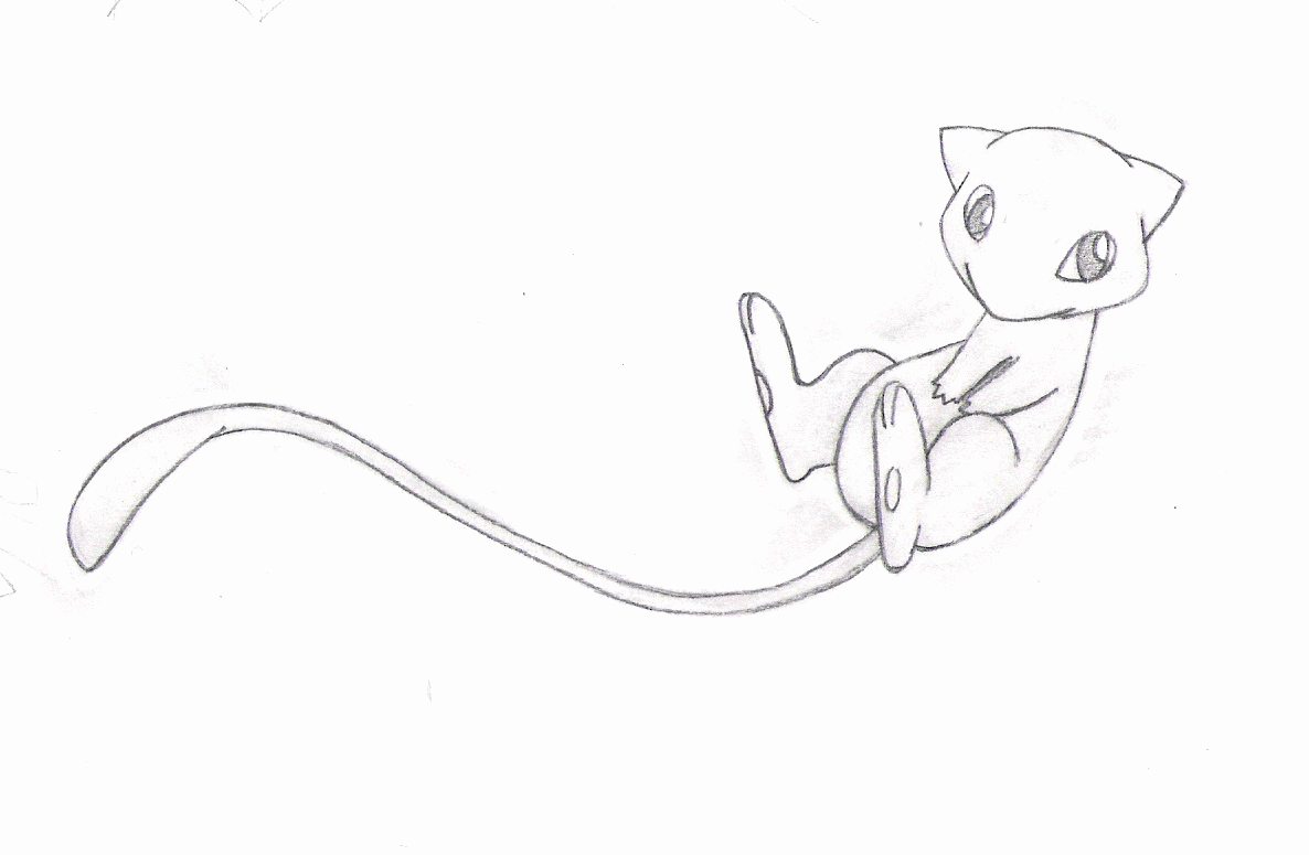 mew coloring pages