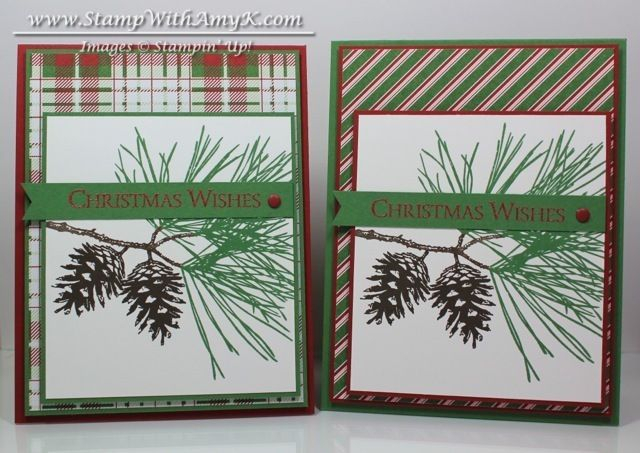 Ornamental Pine For Stamping &amp; Blogging Stampin' Up! | Christmas