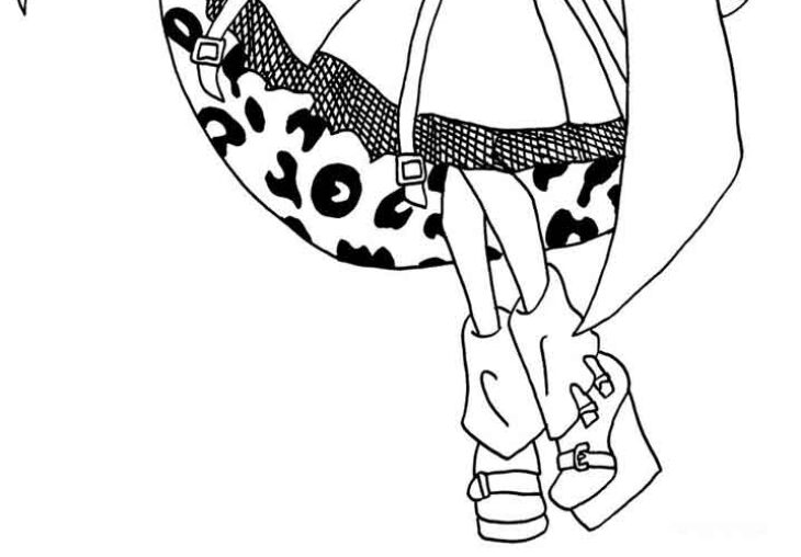 super monsters coloring page