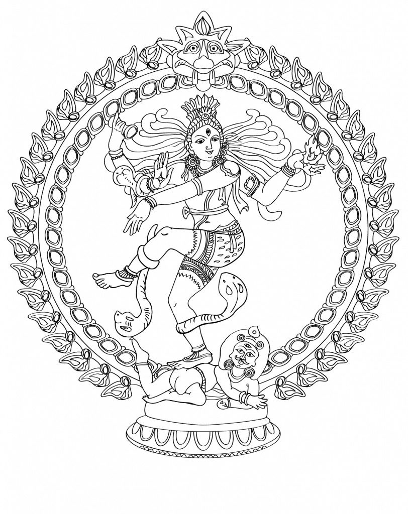 Shiva Coloring Pages at GetColorings.com | Free printable colorings